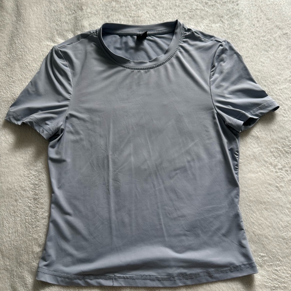H&M Gray A-Line Skirt